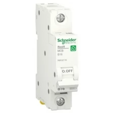 R9F02116 Автоматический выключатель Schneider Electric Resi9 16А 1п 6кА, B