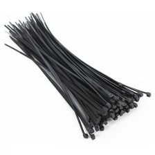 Стяжки кабельные нейлоновые VertexTools 3X100 черные 100 шт