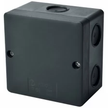 KOPOS Коробка распределительная KSK 80 UV HF (FA) для О/П черная 80x80x55мм IP66 (комплект из 2 шт)