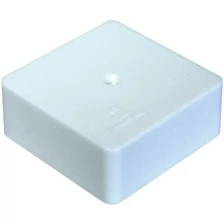 Коробка распределительная Промрукав (40-0450) для кабель-каналов 70х70х25 мм белая IP42 универсальная безгалогенная