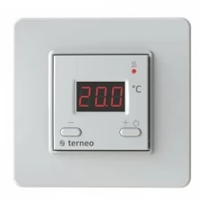 Терморегулятор Terneo ST белый термопласт