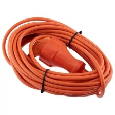 Удлинитель-шнур PROconnect ПВС 3х0,75, 10 м, с/з, 6 А, 1300 Вт, IP44, оранжевый (Сделано в России)