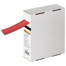 Термоусаживаемая трубка ТУТнг 20/10 красная в коробке (10 м/упак) TDM (Цена за: 1 упак)