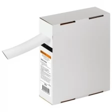 Термоусаживаемая трубка ТУТнг 20/10 белая в коробке (10 м/упак) TDM (Цена за: 1 упак)