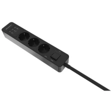 Сетевой фильтр (удлинитель) с USB зарядкой HARPER UCH-360 белый