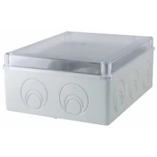 Распределительная коробка TDM ЕLECTRIC SQ1401-1276 наружный монтаж 240x195 мм серый