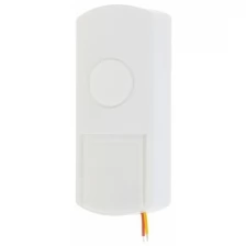 Кнопка для проводного звонка Эра, 220 В, цвет белый (14064080)