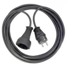 Удлинитель 3 м Brennenstuhl Quality Extension Cable, черный (1165430)