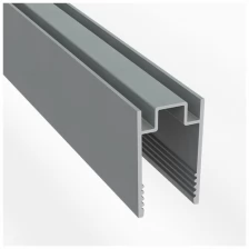 Короб алюминиевый для гибкого неона 8х16 мм, длина 1 метр Артикул 134-080