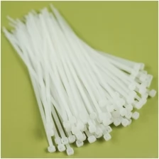 Хомуты пластиковые хомутовский 4х150 мм, 100 шт (стяжка кабельная, хомут пластиковый для кабеля, пластиковые хомуты стяжки) цвет белый С03-1б-а