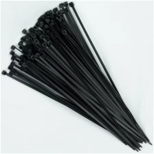 Хомуты пластиковые хомутовский 8х500мм цвет черный 100шт (стяжка кабельная, стяжка КСС, стяжка пластиковая хомут, пластиковые хомуты стяжки) С12ч-а