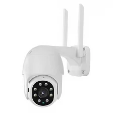 Беспроводная уличная поворотная Wi-Fi IP камера видеонаблюдения SECTEC ST-IPPTZ220-2M-SD-W-A
