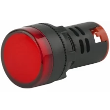 ЭРА Лампа AD22DS(LED)матрица d22мм красный 230В (10/1000/12000) Б0045615