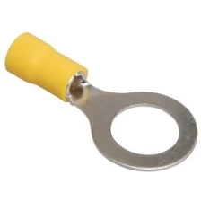 Наконечник кольцевой изолированный IEK НКИ 5,5-6, d 6,5 мм, 4 - 6 мм², желтый, 100 шт