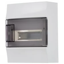 ABB Щит распределительный навесной ЩРн-п Mistral41 8М пластиковый прозрачная дверь с клеммами (1SPE007717F9991)