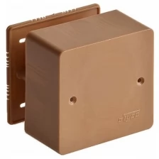 Ruvinil Коробка универсальная для кабель-каналов 85х85х45 корич. IP40 Ruvinil 65015К