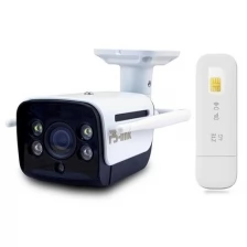 Комплект видеонаблюдения 4G мобильный 2Мп Ps-Link C221-4G 1 камера для улицы