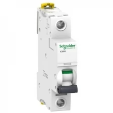 Schneider Electric Выключатель автоматический однополюсный 6А D iC60N 6кА (A9F75106)