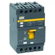 IEK Выключатель автоматический 3п 32А 25кА ВА 88-32 IEK SVA10-3-0032