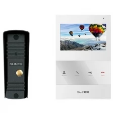 SQ-04M + ML-16HR комплект видеодомофона Slinex (белый+черный)