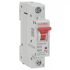 DKC Выключатель автоматический модульный YON MD63-1D3-6 6кА DKC MD63-1D3-6