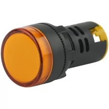 ЭРА Лампа AD22DS(LED)матрица d22мм желтый 230В (10/1000/12000) Б0045617