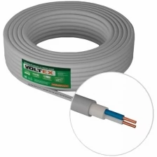 Силовой кабель NYM-О 2х1,5 госток сер 10 метров