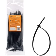 Стяжки (хомуты) кабельные 3,6*200 мм, пластиковые, черные, 100 шт. ACT-N-22