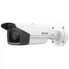 Видеокамера IP HIKVISION DS-2CD2T43G2-4I(6mm) 4Мп уличная цилиндрическая с EXIR-подсветкой до 80м и технологией AcuSense; объектив 6мм