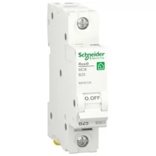 Schneider Electric Выключатель автоматический B 25А 1P 6000A Resi9 (R9F02125)