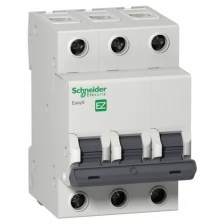 Автоматический выключатель Schneider Electric Easy9 3P 63А (B) 4.5кА, EZ9F14363