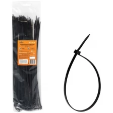 Стяжки (хомуты) кабельные 4,8*350 мм, пластиковые, черные, 100 шт. ACT-N-28