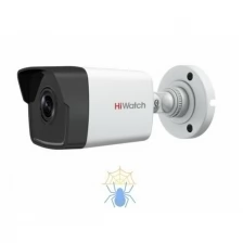 HiWatch 4Мп уличная цилиндрическая IP-камера с EXIR-подсветкой до 40м1/3" Progressive Scan CMOS; объектив 2.8мм; угол обзора 103°; механический ИК-фильтр; 0.005лк@F1.6; сжатие H.265/H.265+/H.264/H.2