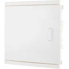 Щит встраиваемый Nedbox - со скругленной дверью белой RAL 9010 - 1 рейка - 12+2 модуля