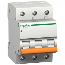 Автоматический выключатель Schneider Electric Домовой 3P 6А (C) 4.5кА, 11221