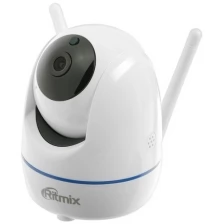 Видеокамера поворотная Ritmix IPC-210, IP, 2Мп, 1080p, Wi-Fi, датчик движ, слот д/SD карты