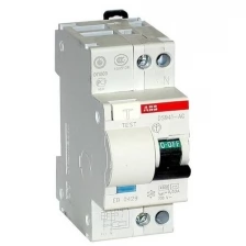 Дифференциальный автомат ABB DS941/ DSH941R 10А 30мА тип AC
