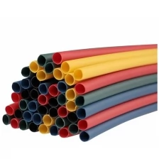 Термоусаживаемые трубки Rexant 4,0/2,0 мм, набор пять цветов, упаковка 50 шт. по 1 м 29-0154