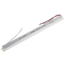 Блок питания д/светодиодной ленты Ecola LED strip Power Supply, 50Вт, 12В, длинный, тонкий