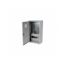 Распределительный шкаф щрун, 12 мод., IP31, навесной, сталь, серая дверь | код. 30402DEK | DEKraft ( 1шт. )