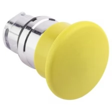 Исполнительный механизм кнопки XB4 "Грибок" желтый возвратный без фиксации без подсветки EKF PROxima XB4BC-Y
