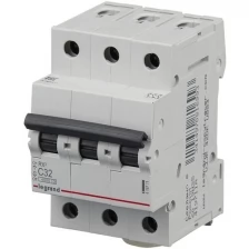 Автоматический выключатель LEGRAND RX3 6А 3P (C) 4,5kA (419705)