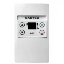 Терморегулятор EASTEC E-37 c таймером 4кВт накладной Белый