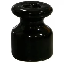 Изолятор 23х18 черный, керамический (импорт.) 50 шт. уп. арт. 3980192