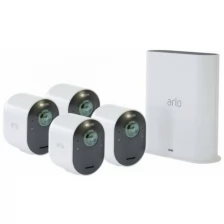 Система видеонаблюдения Netgear Arlo Ultra 2 с четырьмя камерами уровня 4K Ultra HD (VMS5440-200EUS)