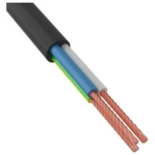 Провод соединительный ПВС 3x2,5 мм², длина 5 метров, ГОСТ 7399-97 REXANT