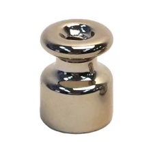 Изолятор керамический металлик медный 19 х 24 (упаковка 50 шт)