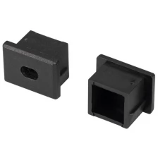Заглушка для PDS-S черная с отверстием (ARL, Пластик)