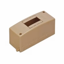 68022К Тусо Коробка под автоматический выкл. 2-х местная коричневая
