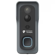 Дверной звонок Smart Home Beveiliging / Видеозвонок в квартиру, на дверь / Беспроводной звонок, проводной / Умный звонок